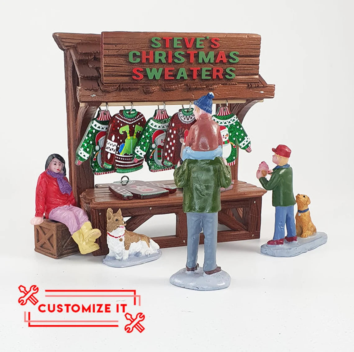 Christmas Sweater Stall (Customizable)