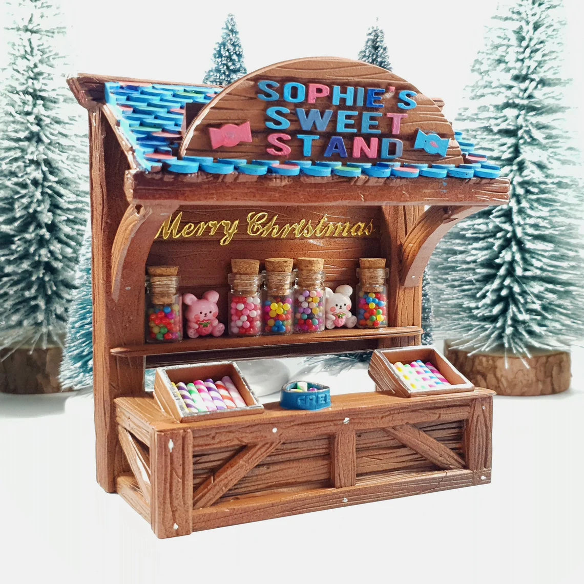 Christmas Candy Stand (Customizable)