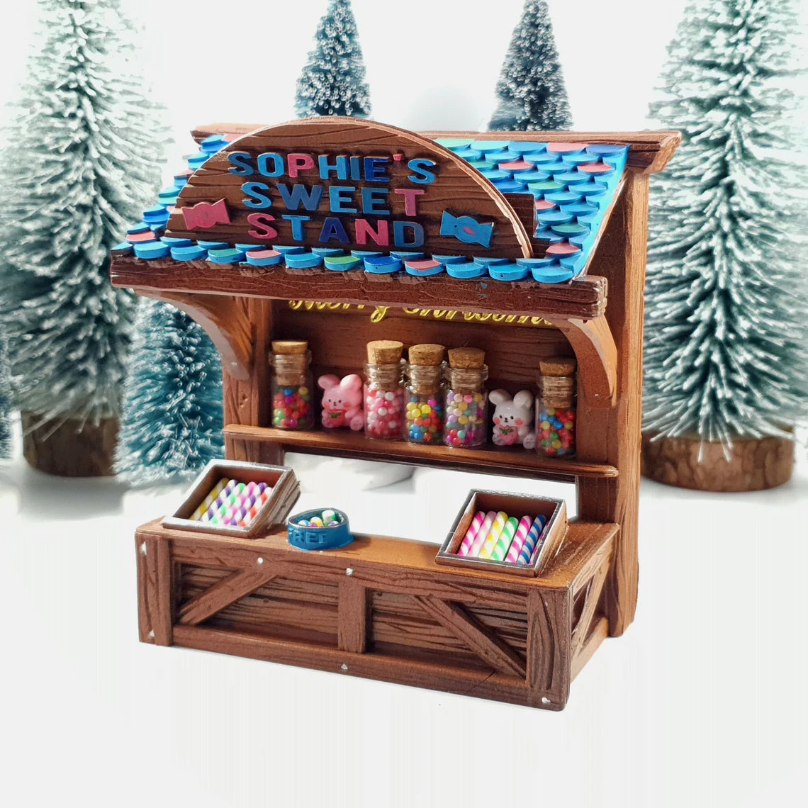 Christmas Candy Stand (Customizable)