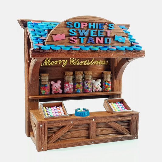 Christmas Candy Stand (Customizable)