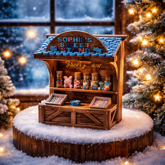 Christmas Candy Stand (Customizable)